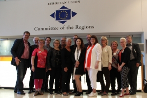 Centerpartiet Region Kronoberg i Bryssel