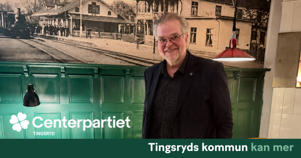 Mikael Andersson (C), #2 kommunlistan i Tingsryds kommun